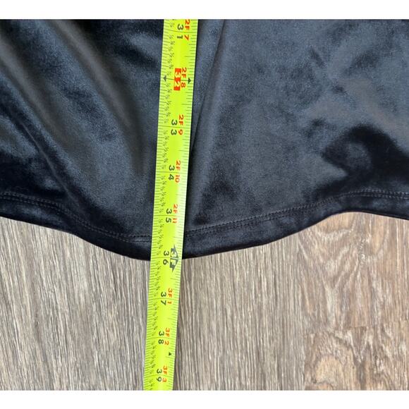 Abercrombie & Fitch Paloma Velvet Long Sleeve Mini Dress Medium - Picture 7 of 7